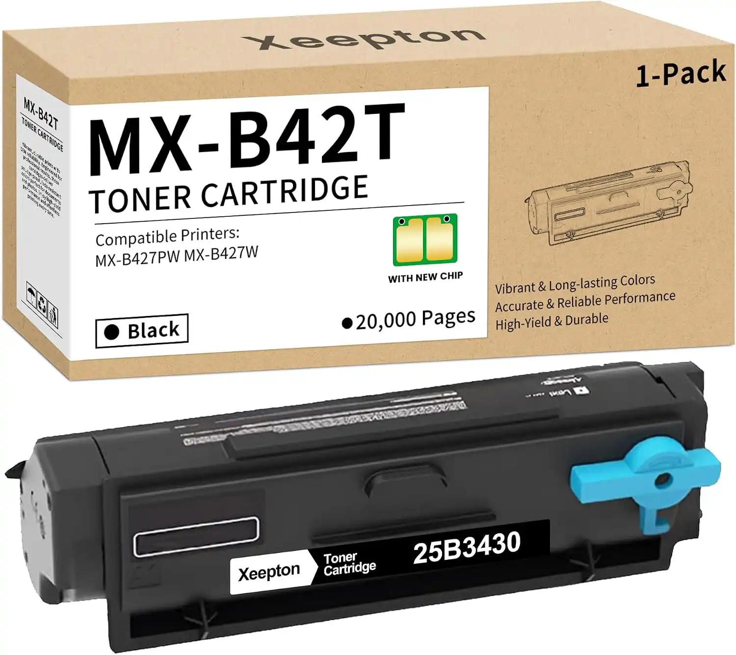 Compatible Sharp MX-B42T Black Toner Cartridge