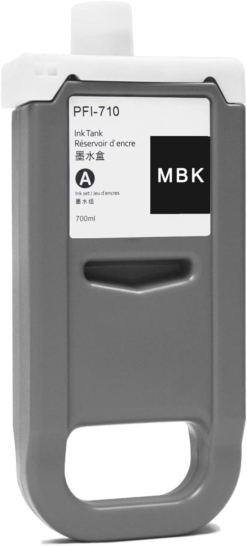 Compatible Canon PFI-710MBK 2353C001 Matte Black Ink Cartridge (700 mL)