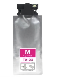 Compatible Epson T01D3 (T01D300) Magenta High-Yield Ink Pack - 20,000 Page-Yield
