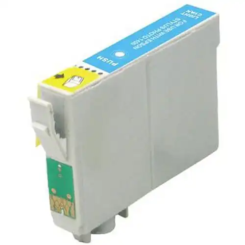 Remanufactured Replacement for Epson T048520 Light Cyan Ink Cartridge
