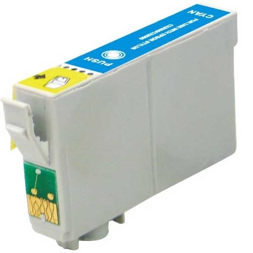 Remanufactured Replacement for Epson T060220 Cyan Ink Cartridge