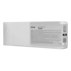 Remanufactured High Yield 700ml Light Light Black Ink Cartridge for Epson T636900