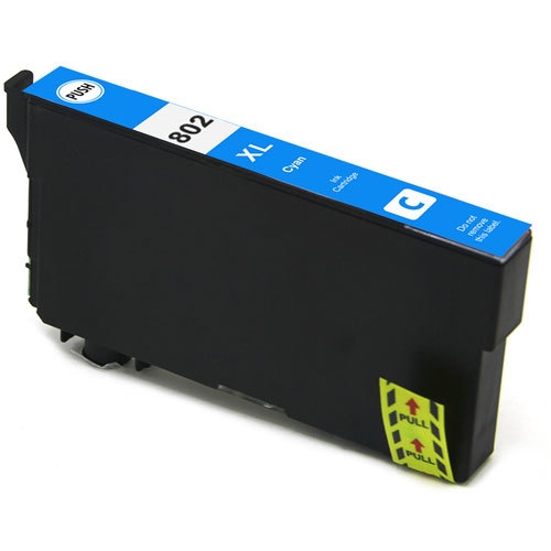 Remanufactured Epson 802 Ink High Yield Cyan (802XL) - T802XL220