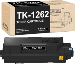 Compatible Kyocera Mita TK-1262 (1T0C150US0) Toner Cartridge, Black 10K Yield