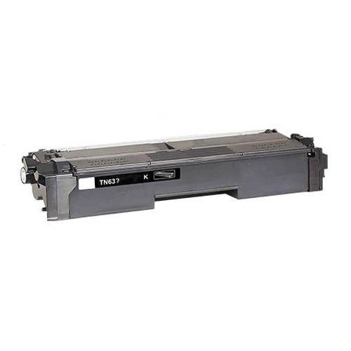 Compatible Brother TN637BK Ultra High Yield Black Toner Cartridge