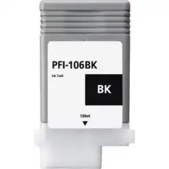 Compatible Canon (PFI-106BK) Black Ink Cartridge