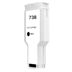 Remanufactured HP 738 Black DesignJet Ink Cartridge (300 ml)