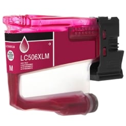 Compatible Brother LC506XLM High Yield Magenta Ink Cartridge
