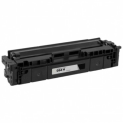 Compatible canon 054h high yield black toner 3028c001, (3,100 page yield)