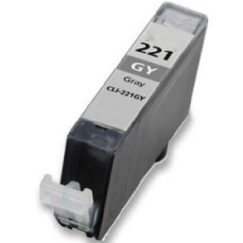 Compatible canon cli-221 gray ink cartridge w/ chip