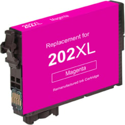 Remanufactured Epson 202XL High Yield Magenta Ink Cartridge
