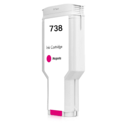 Remanufactured HP 738 Magenta DesignJet Ink Cartridge (300 ml)