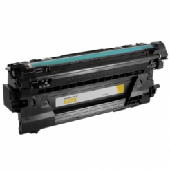 Compatible hp 657x (cf472x) high-yield yellow toner cartridge