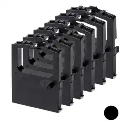 Compatible Replacement for Okidata 52102001 Black Printer Ribbon 6-Pack