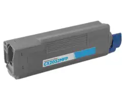 Compatible 43324476 Cyan Laser Toner Cartridge for Okidata CX2032 MFP (5K Page Yield)