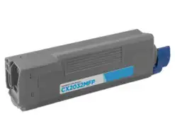 Compatible 43324476 Cyan Laser Toner Cartridge for Okidata CX2032 MFP (5K Page Yield)