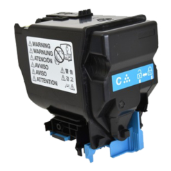 Compatible Konica Minolta TNP48C TNP49C (A5X0430) Cyan Toner Cartridge - 10K Page Yield